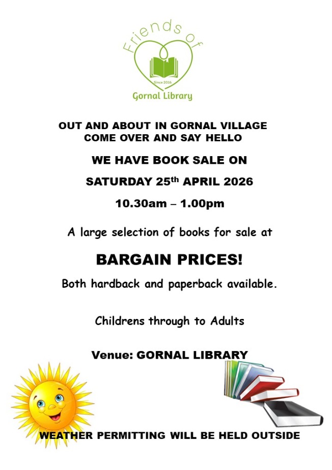 Friends of Gornal Library - Book Sale